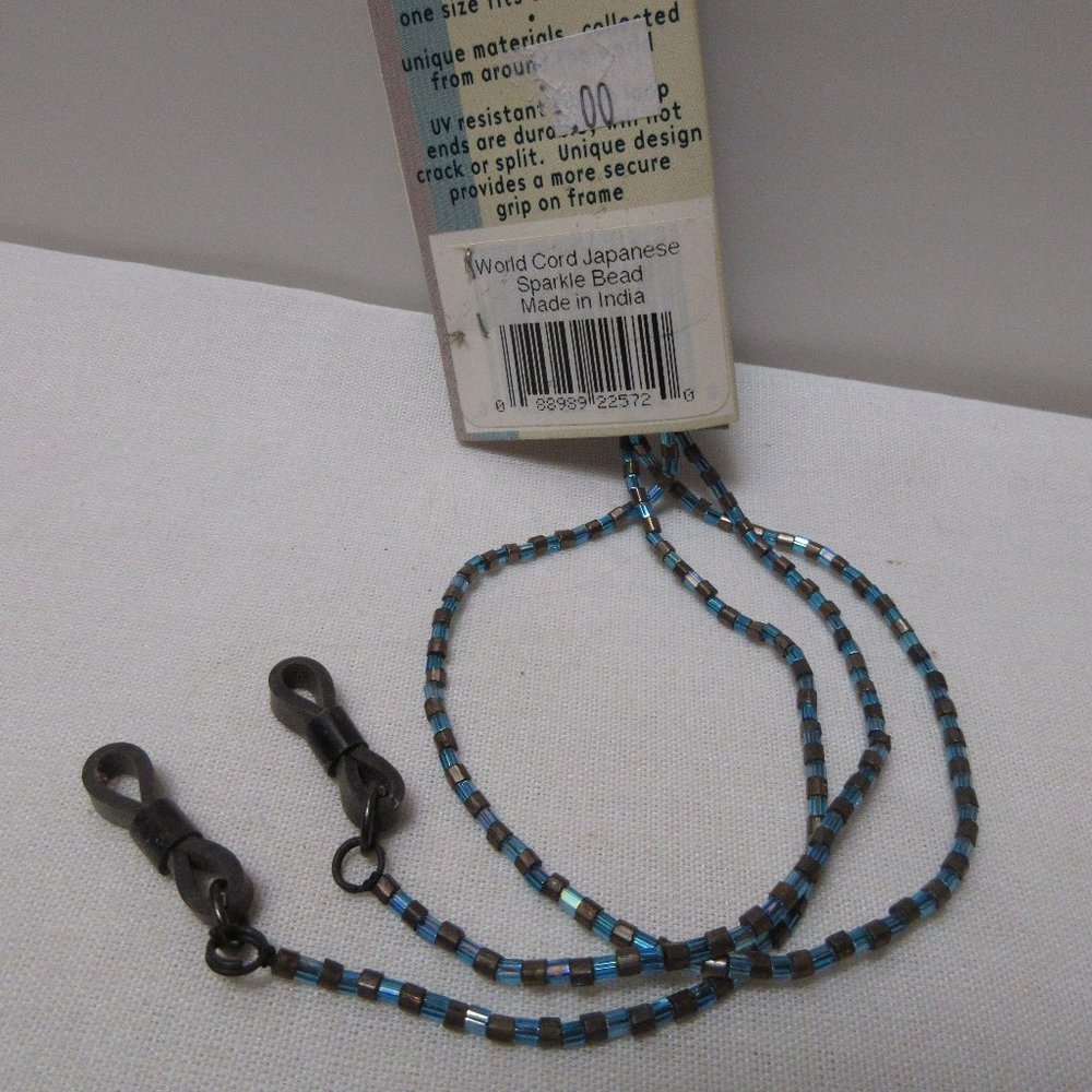 Sparkle Bead CROAKIES Eyewear Eyeglass Sunglasses Retainer